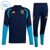 Spanien Quarter Zip Navy Version Träningströja-set 2026-27 - Barn