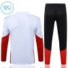 Tyskland Quarter Zip Träningströja-set 2026-27 Vit - Barn