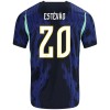 Brasilien Estevao 20 Fotbollströjor Borta VM 2026