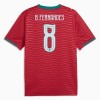 Portugal B. Fernandes 8 Fotbollströjor Hemma VM 2026