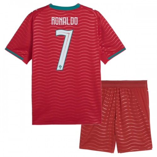 Portugal Ronaldo 7 Fotbollströjor Hemma VM 2026 - Barn Portugal Ronaldo 7 Fotbollströjor Hemma VM 2026 - Barn