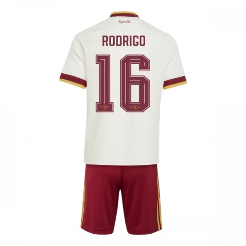 Spanien Rodrigo 16 Fotbollströjor Borta VM 2026 - Barn Spanien Rodrigo 16 Fotbollströjor Borta VM 2026 - Barn