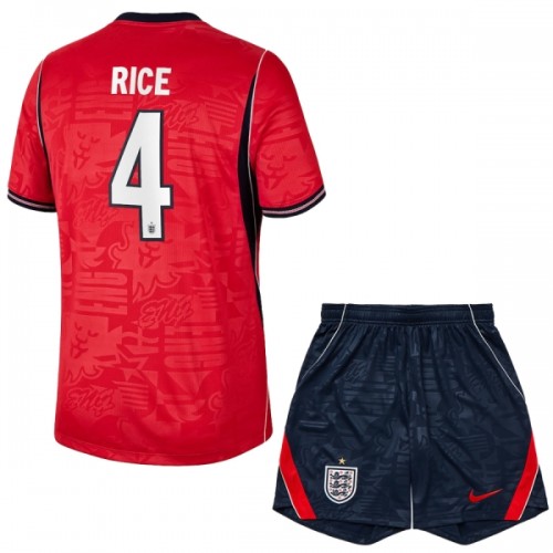 England Rice 4 Fotbollströjor Borta VM 2026 - Barn England Rice 4 Fotbollströjor Borta VM 2026 - Barn