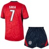 England Saka 7 Fotbollströjor Borta VM 2026 - Barn England Saka 7 Fotbollströjor Borta VM 2026 - Barn