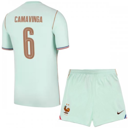Frankrike Camavinga 6 Fotbollströjor Borta VM 2026 - Barn Frankrike Camavinga 6 Fotbollströjor Borta VM 2026 - Barn