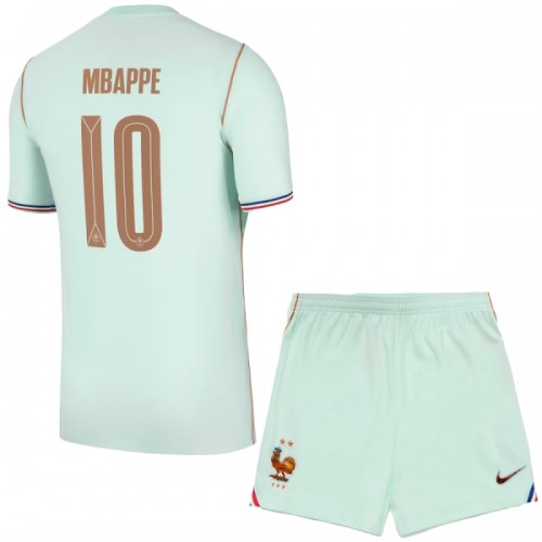 Frankrike Mbappé 10 Fotbollströjor Borta VM 2026 - Barn Frankrike Mbappé 10 Fotbollströjor Borta VM 2026 - Barn
