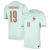 Frankrike Theo Hernandez 19 Fotbollströjor Borta VM 2026 Frankrike Theo Hernandez 19 Fotbollströjor Borta VM 2026