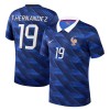 Frankrike Theo Hernandez 19 Fotbollströjor Hemma VM 2026 Frankrike Theo Hernandez 19 Fotbollströjor Hemma VM 2026