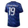 Frankrike Theo Hernandez 19 Fotbollströjor Hemma VM 2026