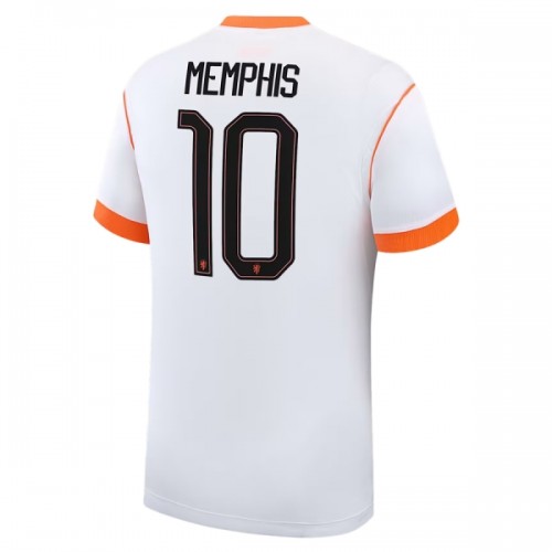 Nederländerna Memphis 10 Fotbollströjor Borta VM 2026 Nederländerna Memphis 10 Fotbollströjor Borta VM 2026