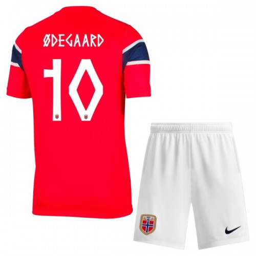 Norge Odegaard 10 Fotbollströjor Hemma VM 2026 - Barn Norge Odegaard 10 Fotbollströjor Hemma VM 2026 - Barn