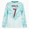 Portugal Ronaldo 7 Fotbollströjor Borta VM 2026 Långärmad