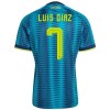 Colombia Luis Diaz 7 Fotbollströjor Borta VM 2026