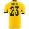 Ecuador Caicedo 23 Fotbollströjor Hemma VM 2026
