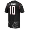 Kanada J. David 10 Fotbollströjor Borta VM 2026