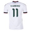 Mexiko S.Gimenez 11 Fotbollströjor Borta VM 2026