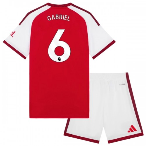 Arsenal Gabriel 6 Fotbollströjor Hemma 2026-27 - Barn Arsenal Gabriel 6 Fotbollströjor Hemma 2026-27 - Barn