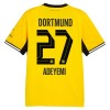 Borussia Dortmund Adeyemi 27 Fotbollströjor Hemma 2026-27 Borussia Dortmund Adeyemi 27 Fotbollströjor Hemma 2026-27