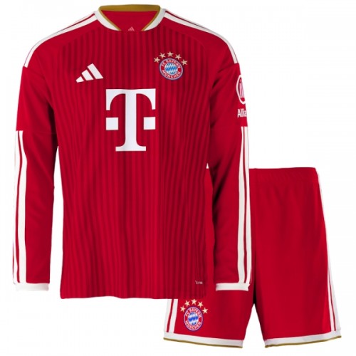 FC Bayern München Fotbollströjor Hemma 2026-27 Långärmad - Barn FC Bayern München Fotbollströjor Hemma 2026-27 Långärmad - Barn