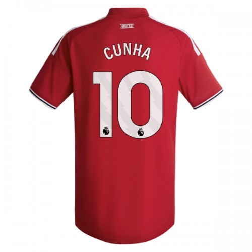 Manchester United Cunha 10 Fotbollströjor Hemma 2026-27 Manchester United Cunha 10 Fotbollströjor Hemma 2026-27
