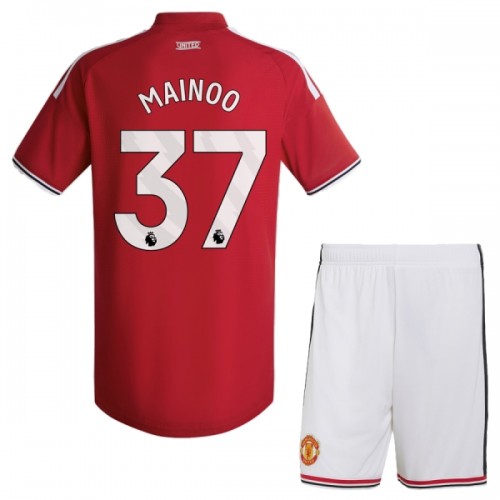 Manchester United Mainoo 37 Fotbollströjor Hemma 2026-27 - Barn Manchester United Mainoo 37 Fotbollströjor Hemma 2026-27 - Barn