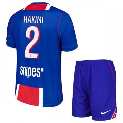 Paris Saint-Germain Hakimi 2 Fotbollströjor Hemma 2026-27 - Barn Paris Saint-Germain Hakimi 2 Fotbollströjor Hemma 2026-27 - Barn