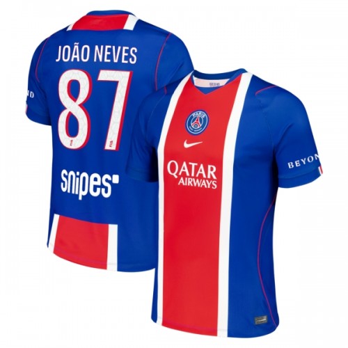Paris Saint-Germain Joao Neves 87 Fotbollströjor Hemma 2026-27 Paris Saint-Germain Joao Neves 87 Fotbollströjor Hemma 2026-27