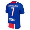 Paris Saint-Germain Kvaratskhelia 7 Fotbollströjor Hemma 2026-27