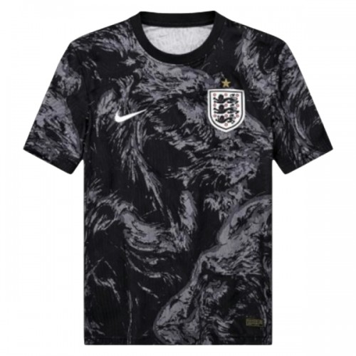 England Pre-Match Fotbollströjor VM 2026 Svart England Pre-Match Fotbollströjor VM 2026 Svart