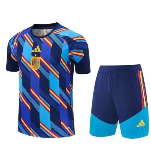 Spanien Pre-Match Fotbollströjor VM 2026 - Barn Spanien Pre-Match Fotbollströjor VM 2026 - Barn