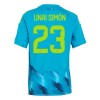 Spanien Unai Simon 23 Fotbollströjor Målvakt VM 2026 Spanien Unai Simon 23 Fotbollströjor Målvakt VM 2026