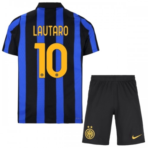 Inter Milan Lautaro 10 Fotbollströjor Hemma 2026-27 - Barn Inter Milan Lautaro 10 Fotbollströjor Hemma 2026-27 - Barn