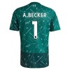 Liverpool A. Becker 1 Fotbollströjor Målvakt Hemma 2026-27 Grön Liverpool A. Becker 1 Fotbollströjor Målvakt Hemma 2026-27 Grön