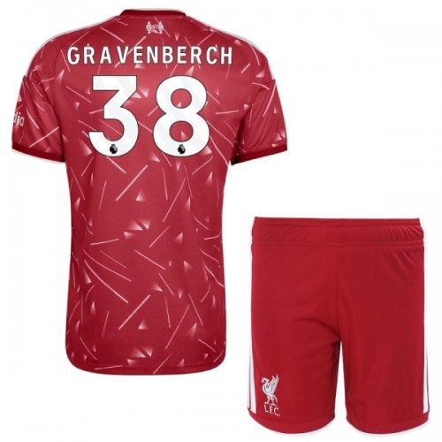 Liverpool Gravenberch 38 Fotbollströjor Hemma 2026-27 - Barn Liverpool Gravenberch 38 Fotbollströjor Hemma 2026-27 - Barn