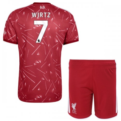 Liverpool Wirtz 7 Fotbollströjor Hemma 2026-27 - Barn Liverpool Wirtz 7 Fotbollströjor Hemma 2026-27 - Barn