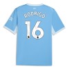 Manchester City Rodrigo 16 Fotbollströjor Hemma 2026-27 Manchester City Rodrigo 16 Fotbollströjor Hemma 2026-27
