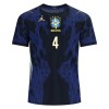 Brasilien Marquinhos 4 Fotbollströjor Borta VM 2026