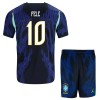 Brasilien Pele 10 Fotbollströjor Borta VM 2026 - Barn Brasilien Pele 10 Fotbollströjor Borta VM 2026 - Barn