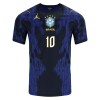 Brasilien Pele 10 Fotbollströjor Borta VM 2026 - Barn