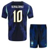 Brasilien Ronaldinho 10 Fotbollströjor Borta VM 2026 - Barn Brasilien Ronaldinho 10 Fotbollströjor Borta VM 2026 - Barn