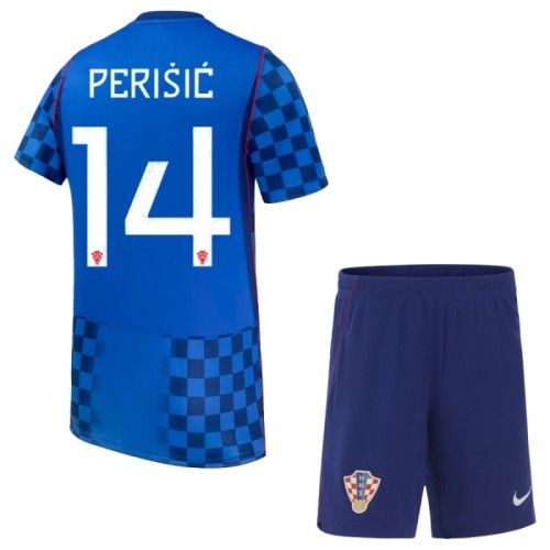 Kroatien Perišić 14 Fotbollströjor Borta VM 2026 - Barn Kroatien Perišić 14 Fotbollströjor Borta VM 2026 - Barn