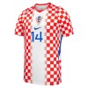 Kroatien Perišić 14 Fotbollströjor Hemma VM 2026 - Barn