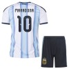 Argentina Maradona 10 Fotbollströjor Hemma VM 2026 - Barn