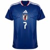 Japan Mitoma 7 Fotbollströjor Hemma VM 2026