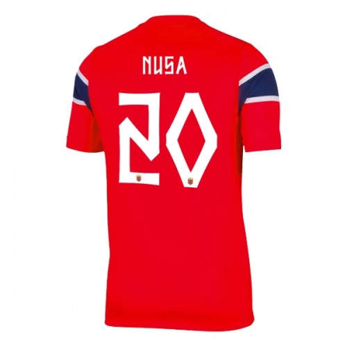 Norge Nusa 7 Fotbollströjor Hemma VM 2026 Norge Nusa 7 Fotbollströjor Hemma VM 2026