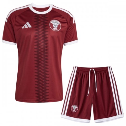 Qatar Fotbollströjor Hemma VM 2026 - Barn Qatar Fotbollströjor Hemma VM 2026 - Barn