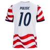 USA Pulisic 10 Fotbollströjor Hemma VM 2026 USA Pulisic 10 Fotbollströjor Hemma VM 2026