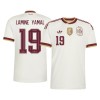 Spanien 2 Stars Lamine Yamal 19 Fotbollströjor Borta VM 2026 Spanien 2 Stars Lamine Yamal 19 Fotbollströjor Borta VM 2026