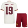 Spanien 2 Stars Lamine Yamal 19 Fotbollströjor Borta VM 2026 - Barn Spanien 2 Stars Lamine Yamal 19 Fotbollströjor Borta VM 2026 - Barn