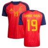 Spanien 2 Stars Lamine Yamal 19 Fotbollströjor Hemma VM 2026 Spanien 2 Stars Lamine Yamal 19 Fotbollströjor Hemma VM 2026